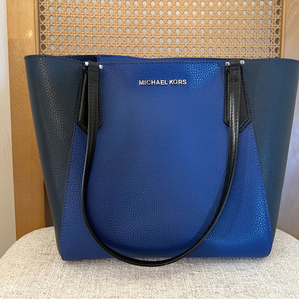 Blue Michael Kors Bag